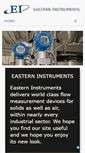 Mobile Screenshot of easterninstruments.com